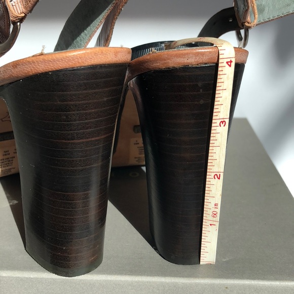 VTG Kenneth Cole Reaction Open toe leather heel - Picture 8 of 8